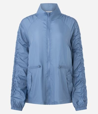 Campera Parka Deportiva con Fruncido Lateral 6