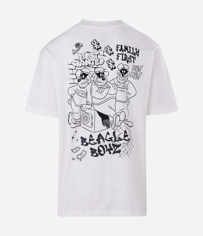Remera Relaxed Manga Corta en Algodón Hermano Metralla 5