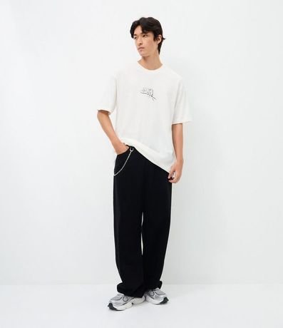 Remera Relaxed Manga Corta en Algodón Hermano Metralla 2