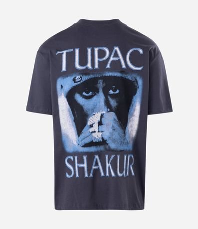 Remera Relaxed Manga Corta en Algodón Tupac 6