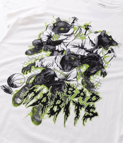 Remera Manga Corta con Estampado Bad Habits 8