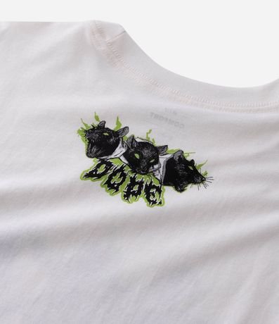 Remera Manga Corta con Estampado Bad Habits 9