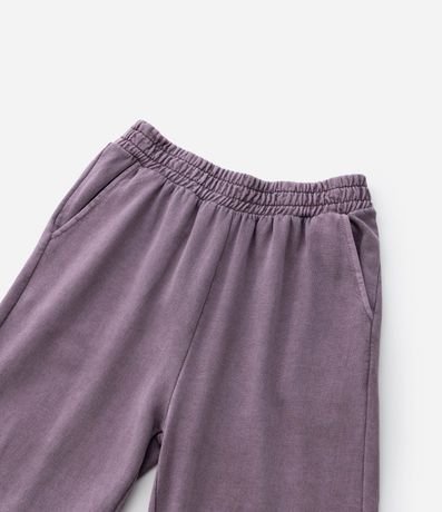 Pantalón Infantil en Algodón con Felpa Lavado – Talle 7 a 14 años 5