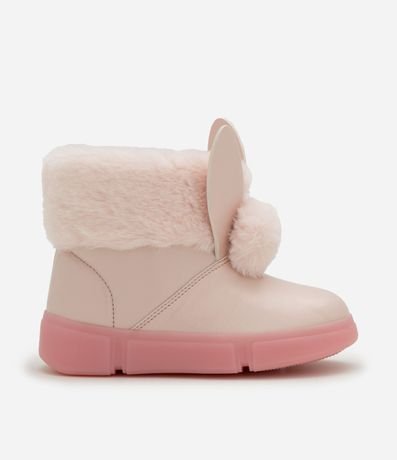 Bota Infantil con Orejas de Conejo y Suela con LED – Talle 20 a 27 2