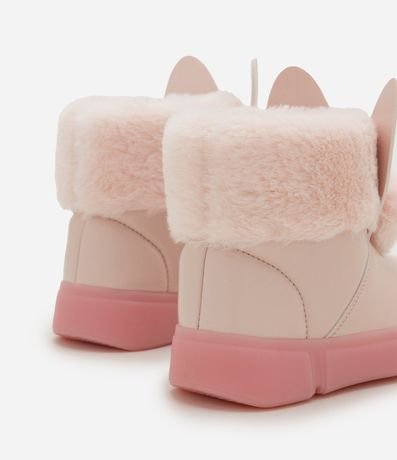 Bota Infantil con Orejas de Conejo y Suela con LED – Talle 20 a 27 3