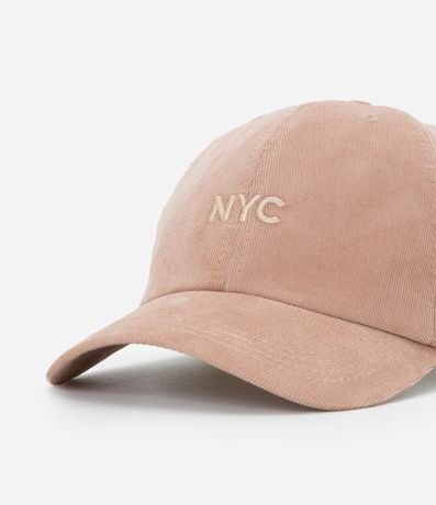 Gorra Aba Curve en Sarga con Bordado NYC 5