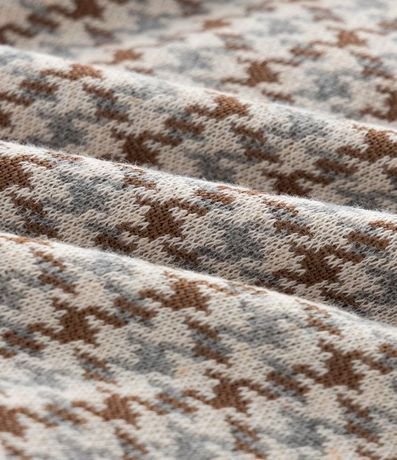 Short Pollera Tweed Pied-de-Poule Plisada - Talle 1 a 6 años 3