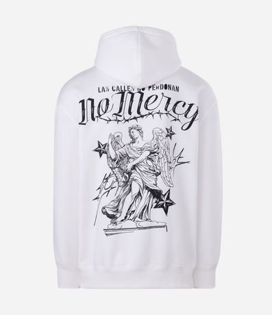 Algodón con Lettering No Mercy con Capucha 6