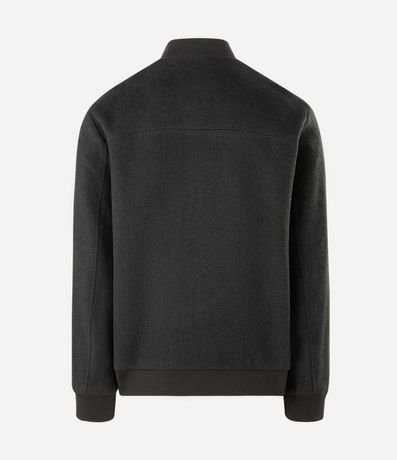 Campera Bomber en Polyvelour con Cremallera 2