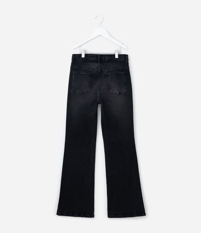 Pantalón Infantil Flare en Jeans con Cintura Tradicional – Talle 5 a 14 años 3