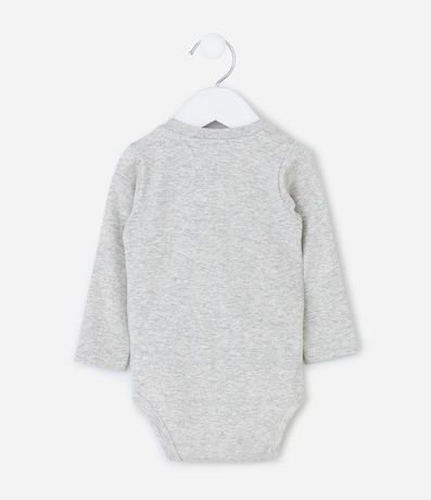 Body Infantil en Cotton con Recortes y Bolsillo delantero – Talle 0 a 18 Meses 3
