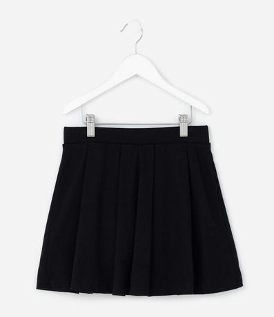 Pollera Infantil en Cotton con Pliegues y Short Interno – Talle 5 a 16 años 3