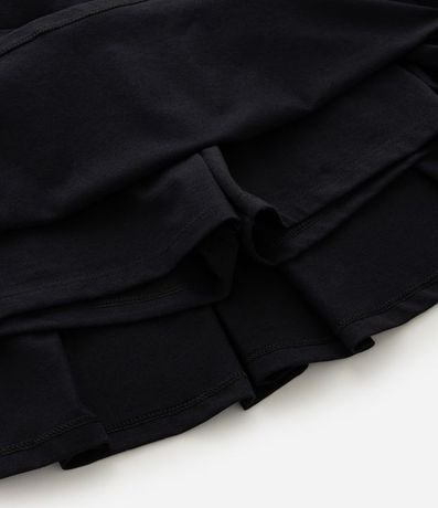 Pollera Infantil en Cotton con Pliegues y Short Interno – Talle 5 a 16 años 5