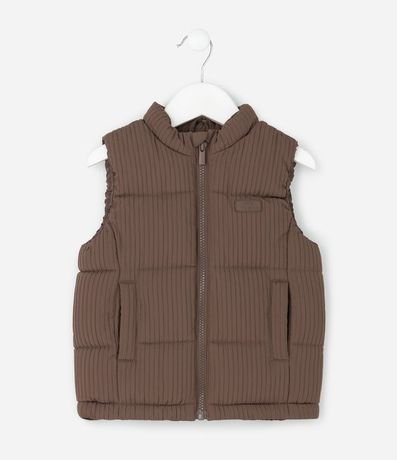 Chaleco Acolchonado Infantil con Cremallera - Talle 1 a 6 años