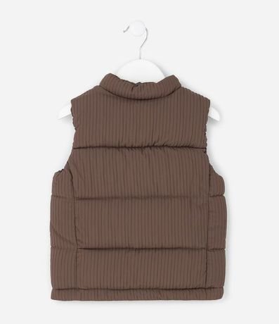 Chaleco Acolchonado Infantil con Cremallera - Talle 1 a 6 años 2