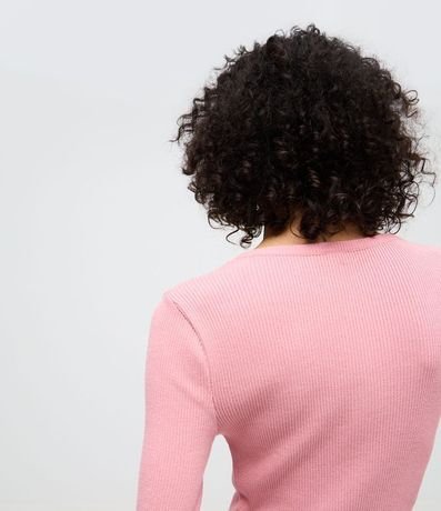 Cardigan en Punto con Punto Texturizado y Volados en el Ruedo 4