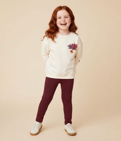 Conjunto Infantil Saco y Pantalón con Estampa Floral – Talle 1 a 6 años 8