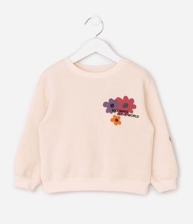 Conjunto Infantil Saco y Pantalón con Estampa Floral – Talle 1 a 6 años 2