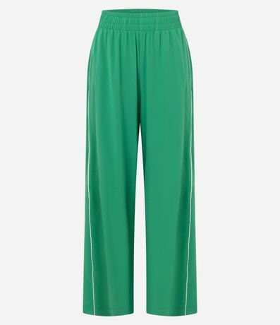 Pantalón Recto Deportivo con Friso Contrastante 5