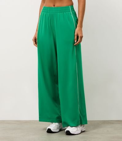 Pantalón Recto Deportivo con Friso Contrastante 2