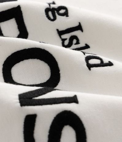 Saco Relajado Infantil en Algodón con Lettering Hamptons – Talle 5 a 16 años 4