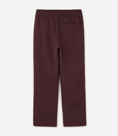 Pantalón Recto en Malla Pesada Scuba con Cintura Elástica 7