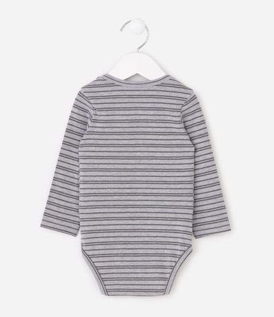 Body Infantil Listrado Mommy is My Bestie - Talle 0 a 18 Meses 2