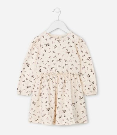 Vestido Infantil Floral con Chaleco de Pelito – Talle 1 a 6 años 5