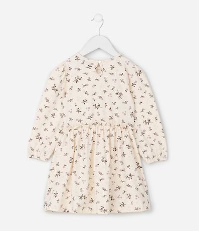 Vestido Infantil Floral con Chaleco de Pelito – Talle 1 a 6 años 6