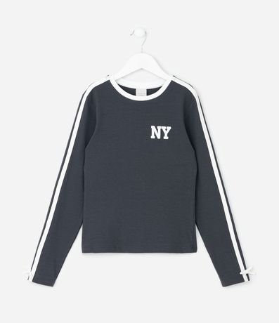 Blusa Infantil Baby Look con Lettering – Talle 5 a 14 años 2