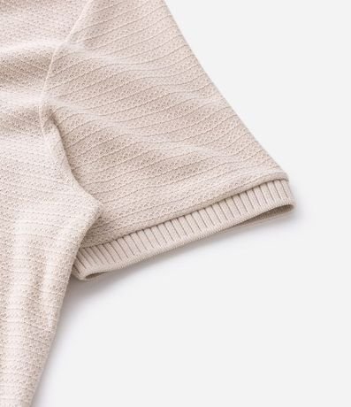 Camisa Polo Regular en Algodón Texturizada 8