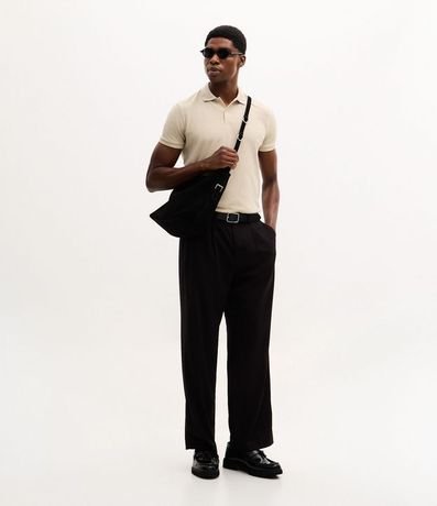 Camisa Polo Regular en Algodón Texturizada 2