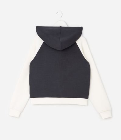Chaqueta nfantil con Capucha y Recortes Contrastantes – Talle 7 a 14 años 3