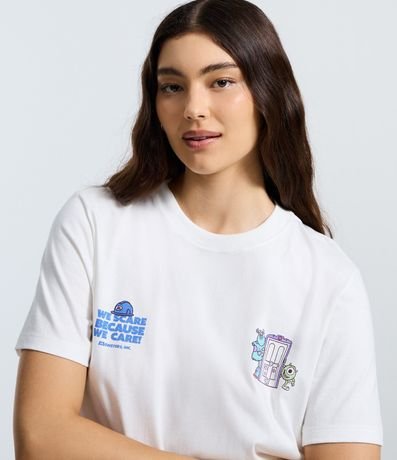 Remera en Algodón Estampado Puertas Monster INC 4