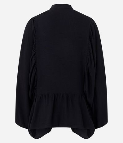 Blusa en Viscosa con Manga Murciélago y Lazo en el Escote 7