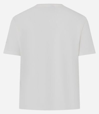Blusa Básica con Manga Corta y Cuello Redondo 3