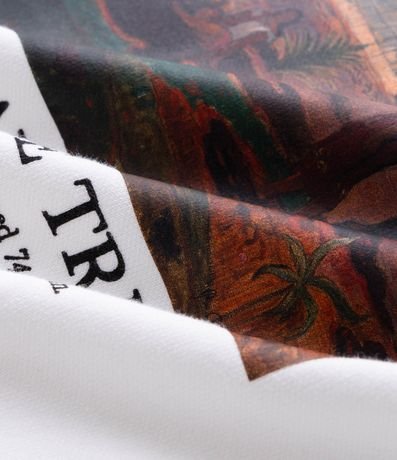 Remera en Algodón con Estampa de Cuadro Gauguin 9