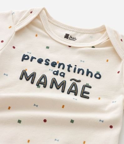 Body Infantil con Lettering Regalo de Mamá – Talle RN a 18 Meses 7