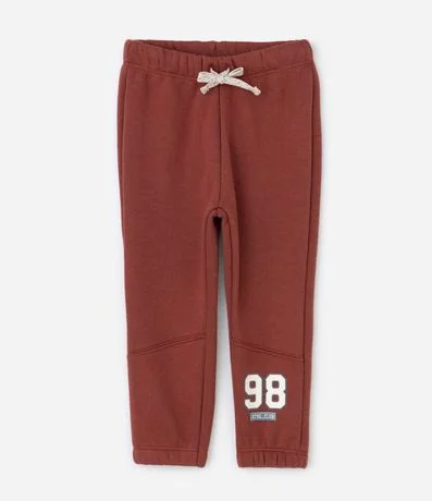 Conjunto Infantil en Algodón con Felpa Lettering – Talle 1 a 5/6 años 4