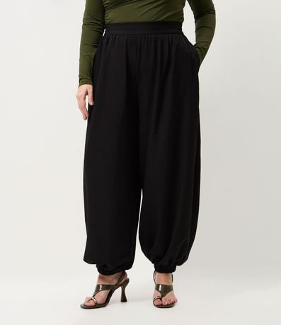 Pantalón Aladim en Crepé Curve & Plus Size 2