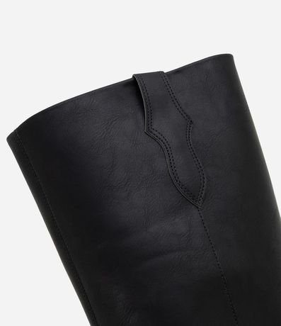 Bota Biker Boot en PU con Detalle en Metal en el Lateral 6