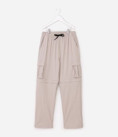 Pantalón Recto Infantil Vira Bermuda - Talle 5 a 14 años 2