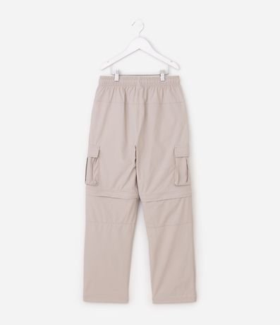 Pantalón Recto Infantil Vira Bermuda - Talle 5 a 14 años 3