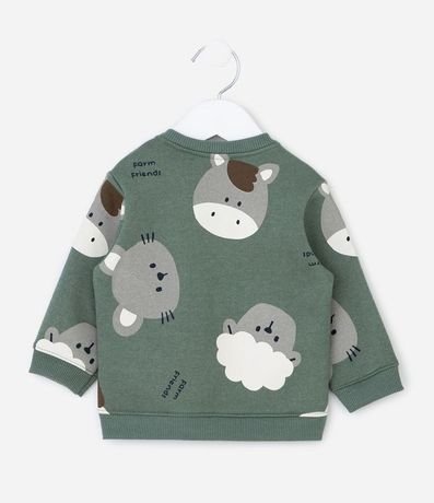 Saco Infantil con Estampa de Animales – Talle 0 a 18 Meses 3