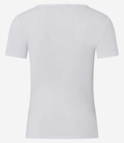 Blusa Regular en Poliamida con Escote Bote 6