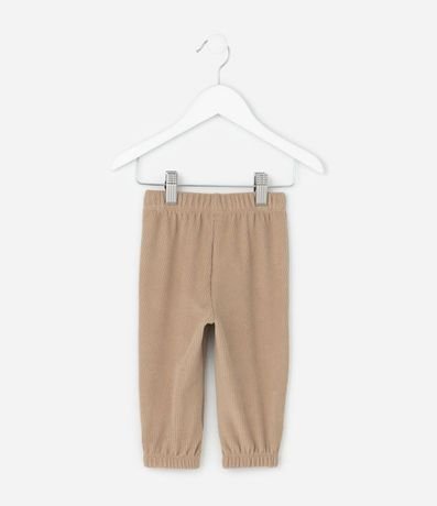 Pantalón Infantil Acanalada Cómodo – Talle 0 a 18 Meses 2