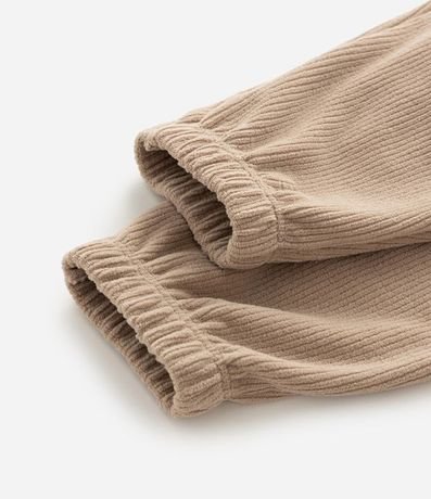 Pantalón Infantil Acanalada Cómodo – Talle 0 a 18 Meses 4
