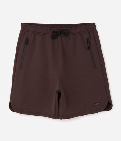 Bermuda Deportiva con Cintura Elástica y Cremallera en el Bolsillo 5