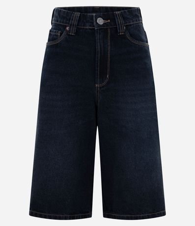 Bermuda Jorts Cintura Alta en Jeans con Bolsillos 5