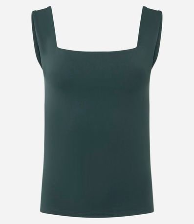 Blusa en Poliamida con Escote Cuadrado 2